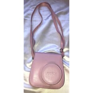 Instax Camera Case Bag Pink Adjustable Strap